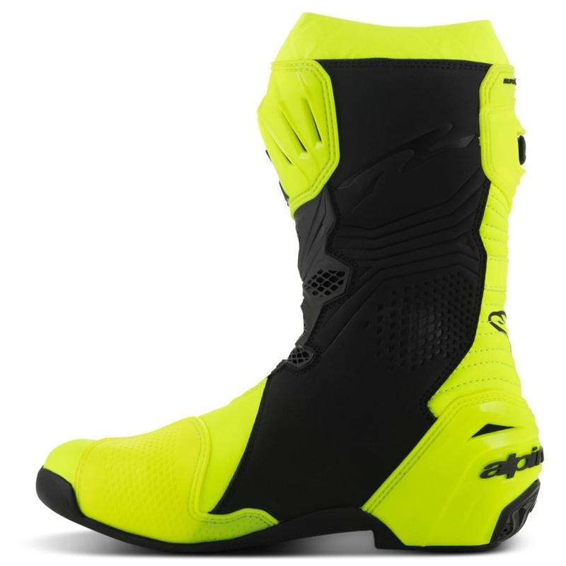 Boty na motorku Alpinestars Supertech R fluo žluto-černé