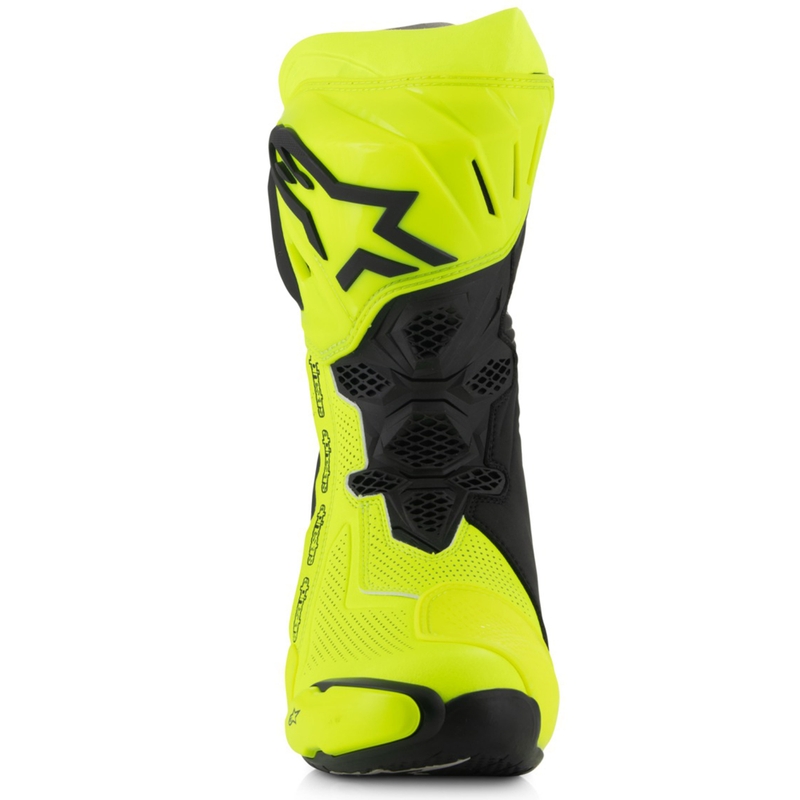 Boty na motorku Alpinestars Supertech R Vented fluo žluto-černé