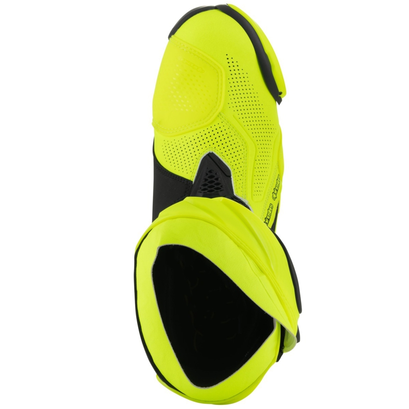 Boty na motorku Alpinestars Supertech R Vented fluo žluto-černé