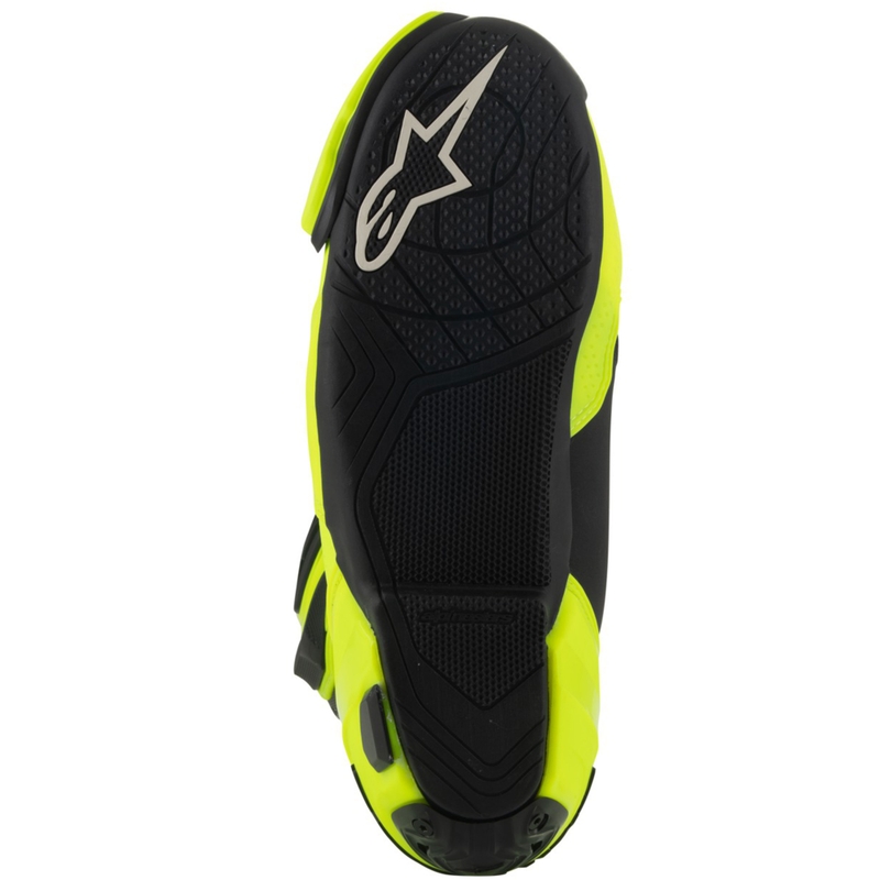 Boty na motorku Alpinestars Supertech R Vented fluo žluto-černé
