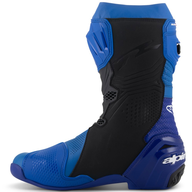Boty na motorku Alpinestars Supertech R Vented modro-černé
