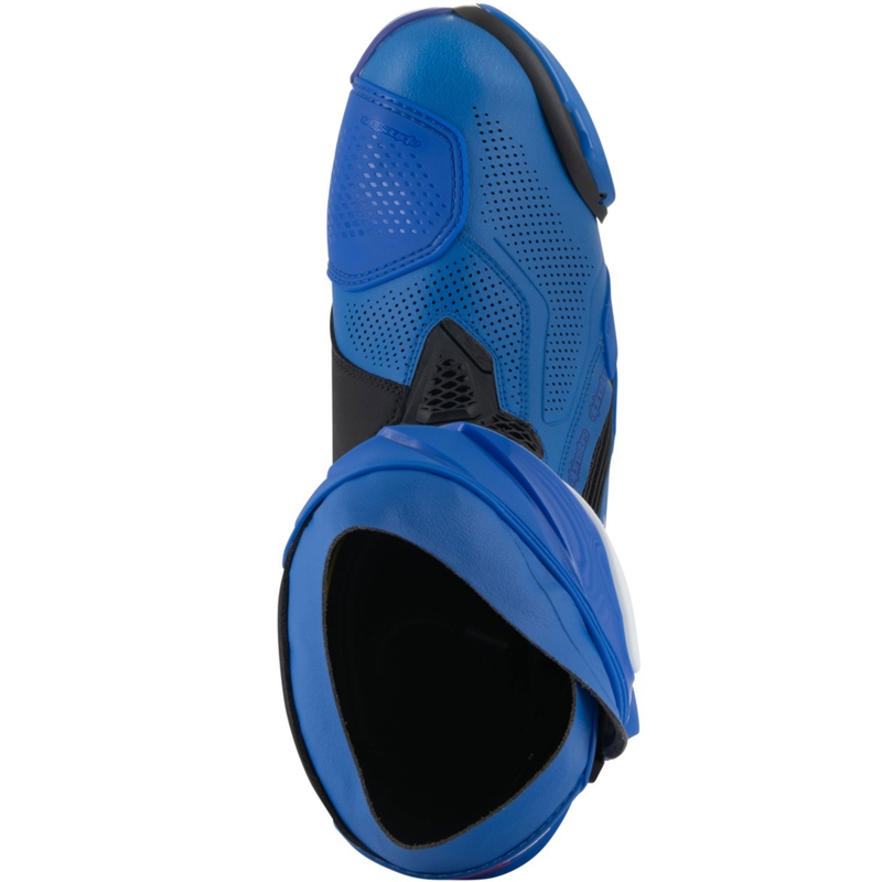 Boty na motorku Alpinestars Supertech R Vented modro-černé