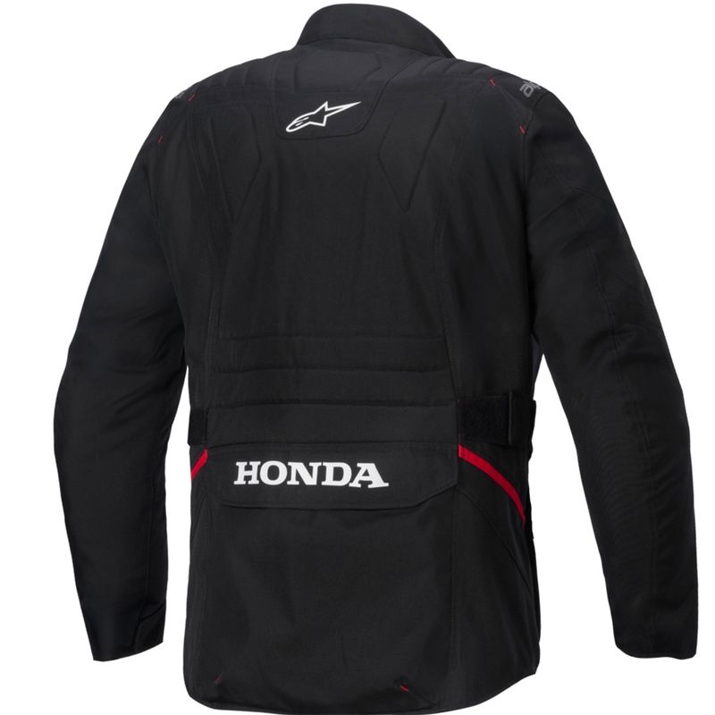 Bunda na motorku Alpinestars ST-1 Waterproof kolekce Honda černo-červená