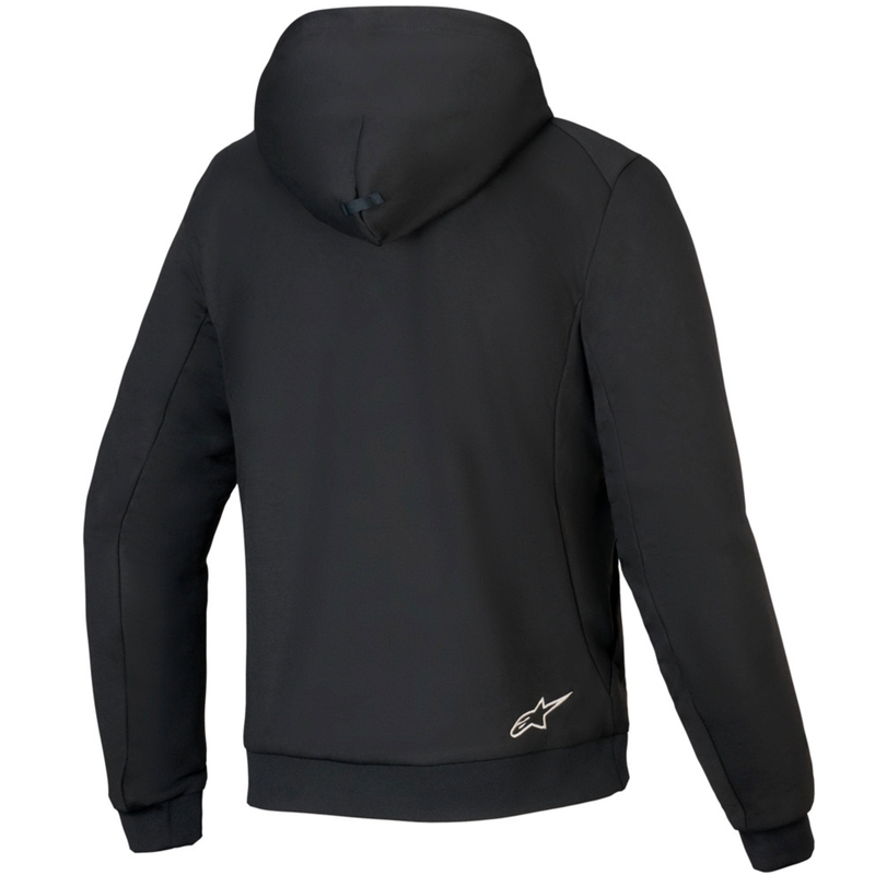 Mikina na motorku Alpinestars Chrome V3 Sport Hoodie kolekce Honda černo-béžovo-červená