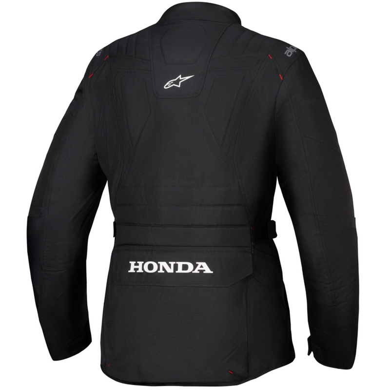 Dámská bunda na motorku Alpinestars Stella ST-1 Waterproof kolekce Honda černo-červená
