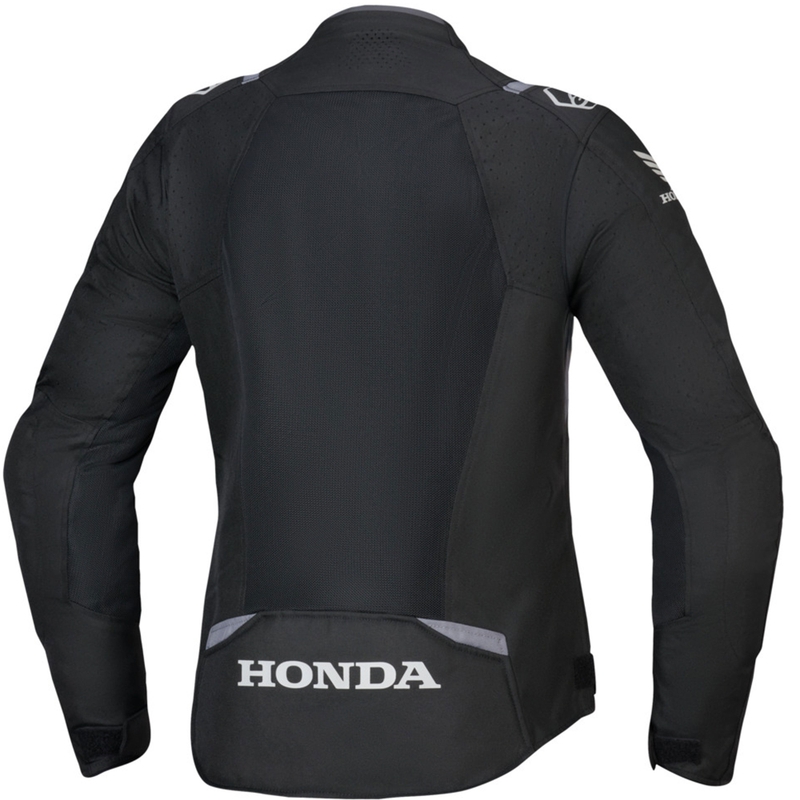 Dámská bunda na motorku Alpinestars Stella T-SPS Air V2 kolekce Honda černo-šedo-bílá