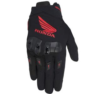 Rukavice na motorku Alpinestars SP X 3 kolekce Honda černo-červené