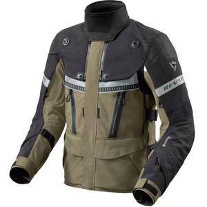 Bunda na motorku Revit Dominator 3 GTX černo-zelená