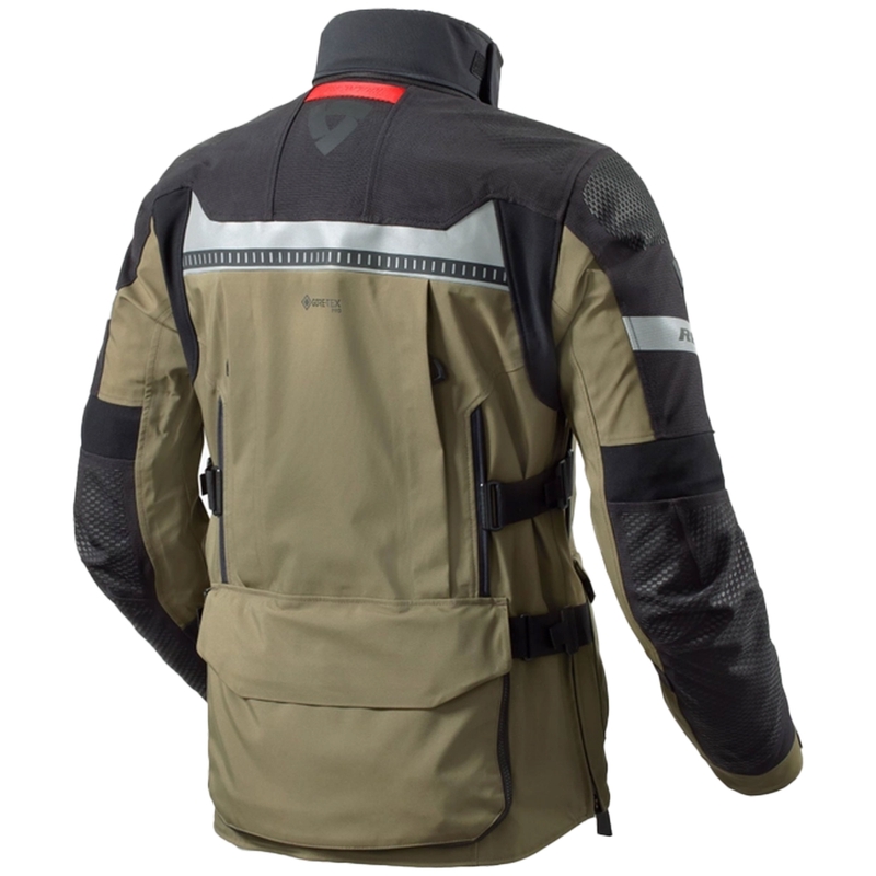Bunda na motorku Revit Dominator 3 GTX černo-zelená