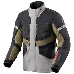Bunda na motorku Revit Neptune 3 GTX černo-zelená
