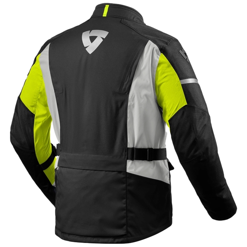 Bunda na motorku Revit Horizon 3 H2O černo-fluo žlutá