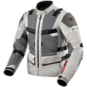 Bunda na motorku Revit Cayenne 2 stříbrná