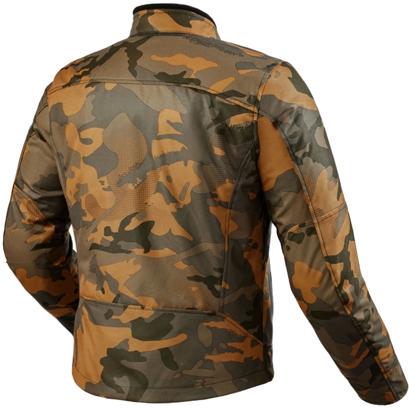 Bunda na motorku Revit Shade H2O camo-zelená