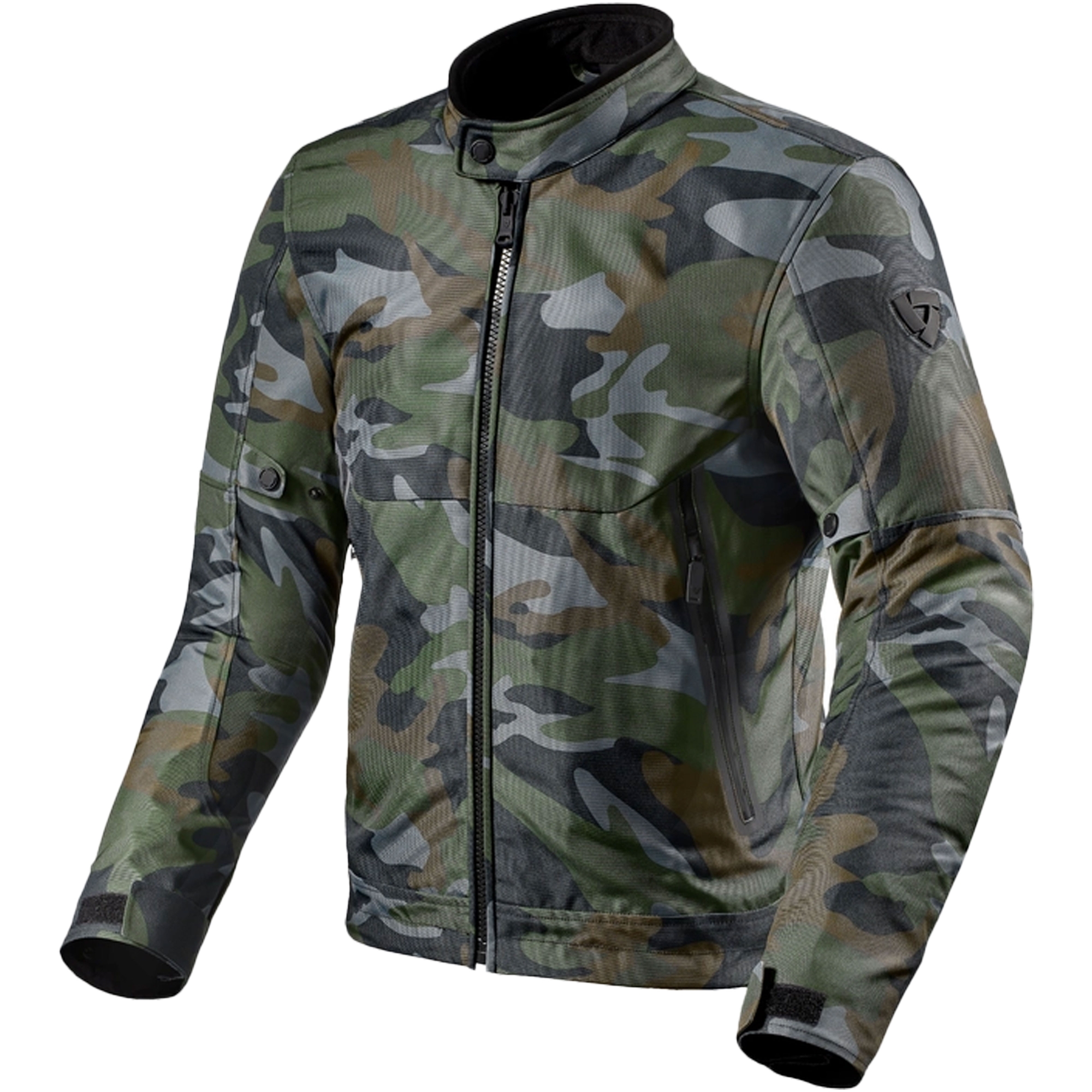 Bunda na motorku Revit Shade H2O camo Velikost: M