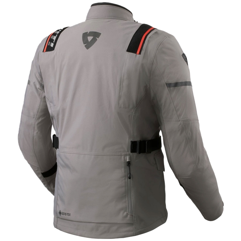 Bunda na motorku Revit Vertical GTX tmavě šedá