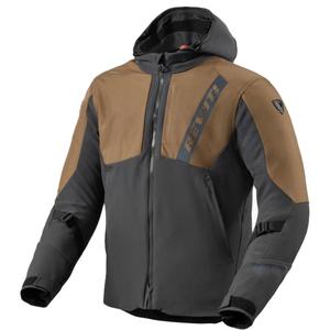 Bunda na motorku Revit Potential GTX hnědo-šedá