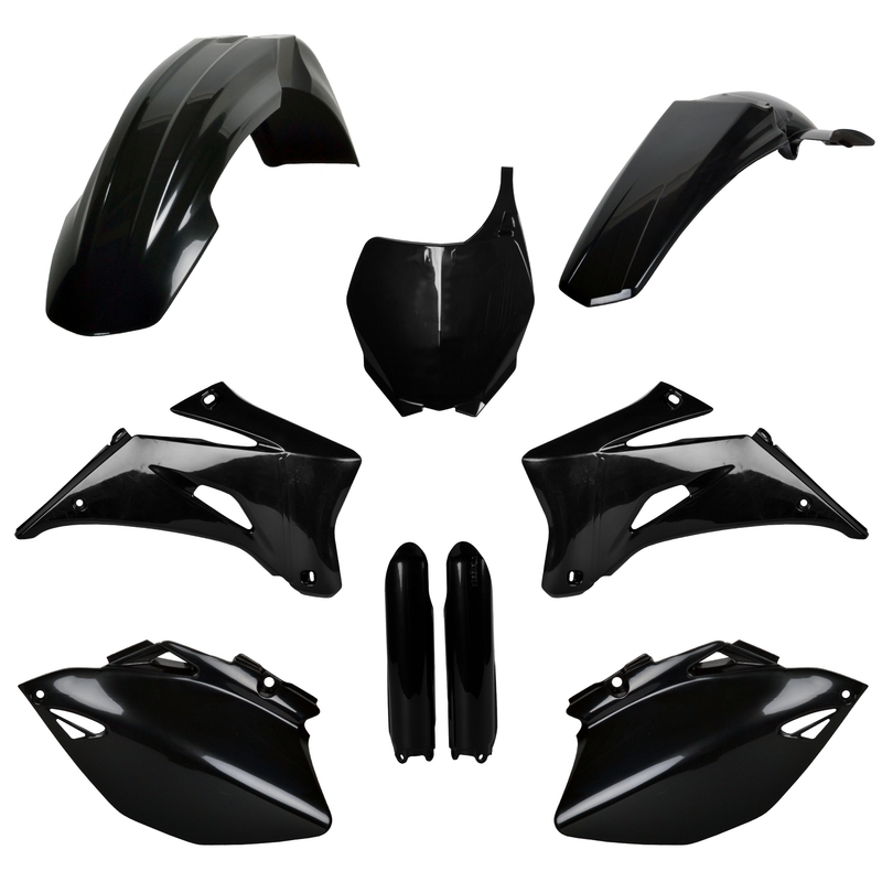 Sada plastů POLISPORT černý pro YAMAHA YZ 450 F 2008-2009
