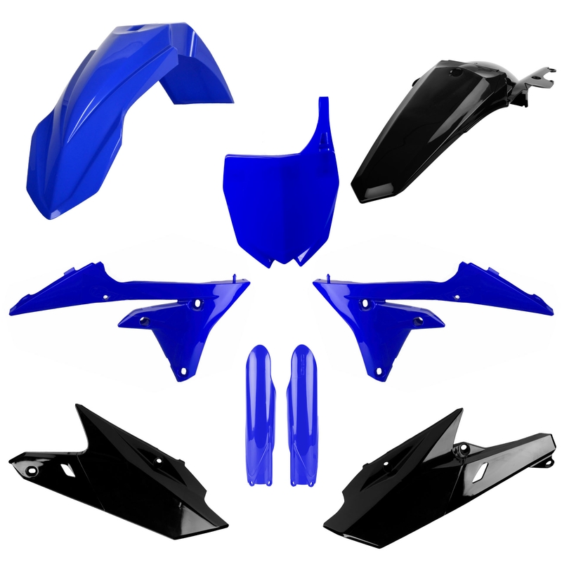 Sada plastů POLISPORT blue yam 98/black pro YAMAHA YZ 250 F 2014-2018, YAMAHA YZ 450 F 2014-2017
