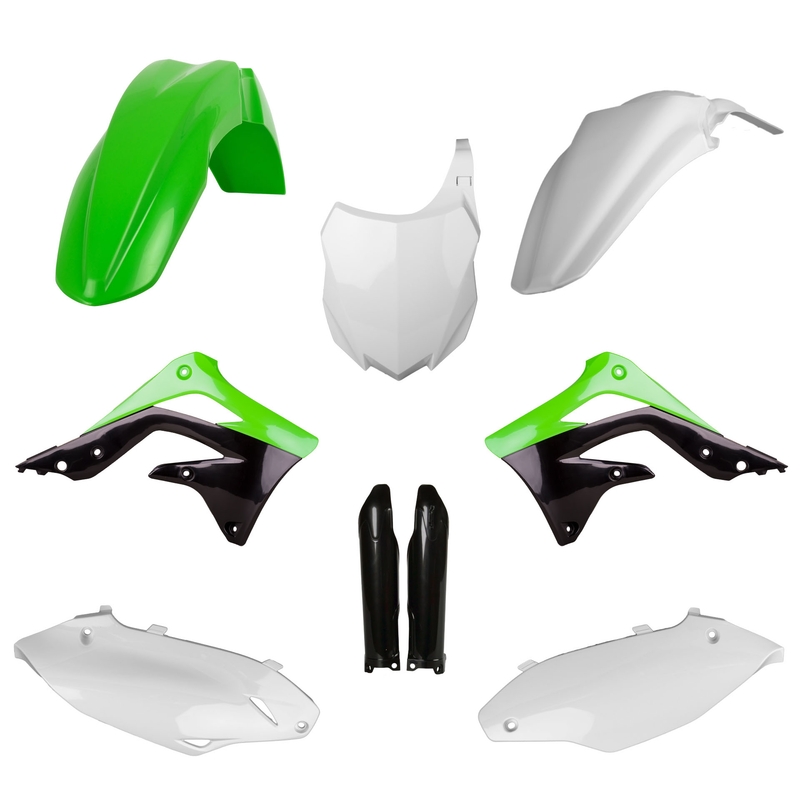Sada plastů POLISPORT OEM barva pro KAWASAKI KX 450 (F) 2013-2015