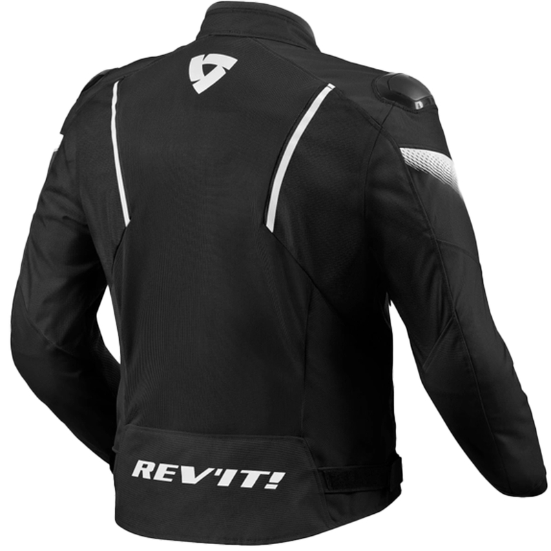 Bunda na motorku Revit Control Air H2O černo-bílá