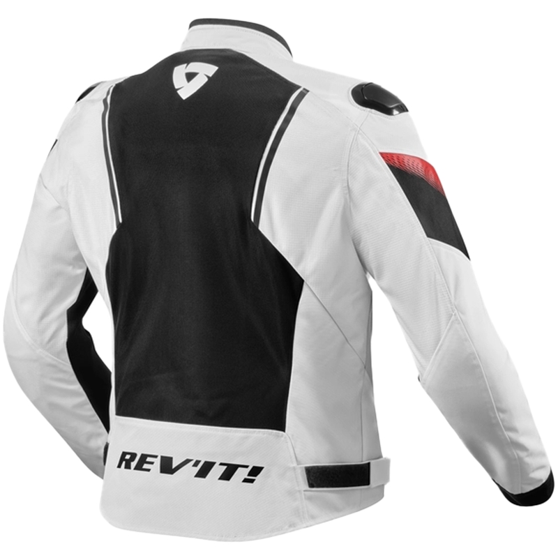 Bunda na motorku Revit Control Air H2O bílo-černá