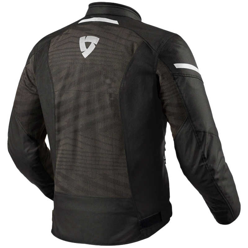 Bunda na motorku Revit Torque 2 H2O černo-bílá