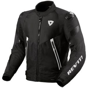 Bunda na motorku Revit Control H2O černo-bílá