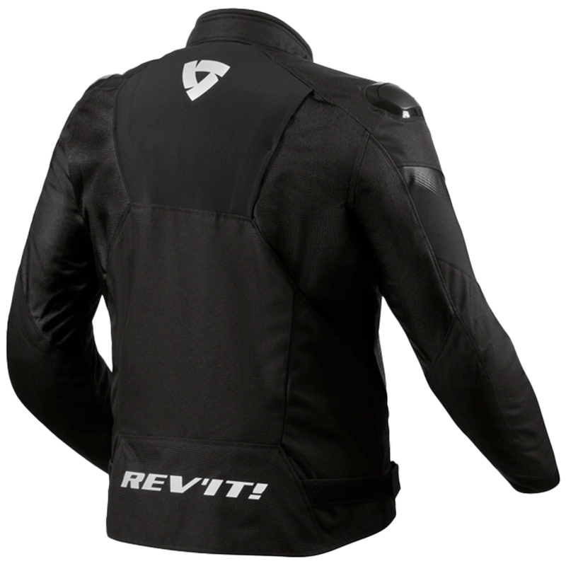 Bunda na motorku Revit Control H2O černo-bílá