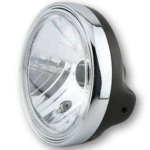 Hlavní světlo Highsider Smart LTD 7 s čirým sklem černé