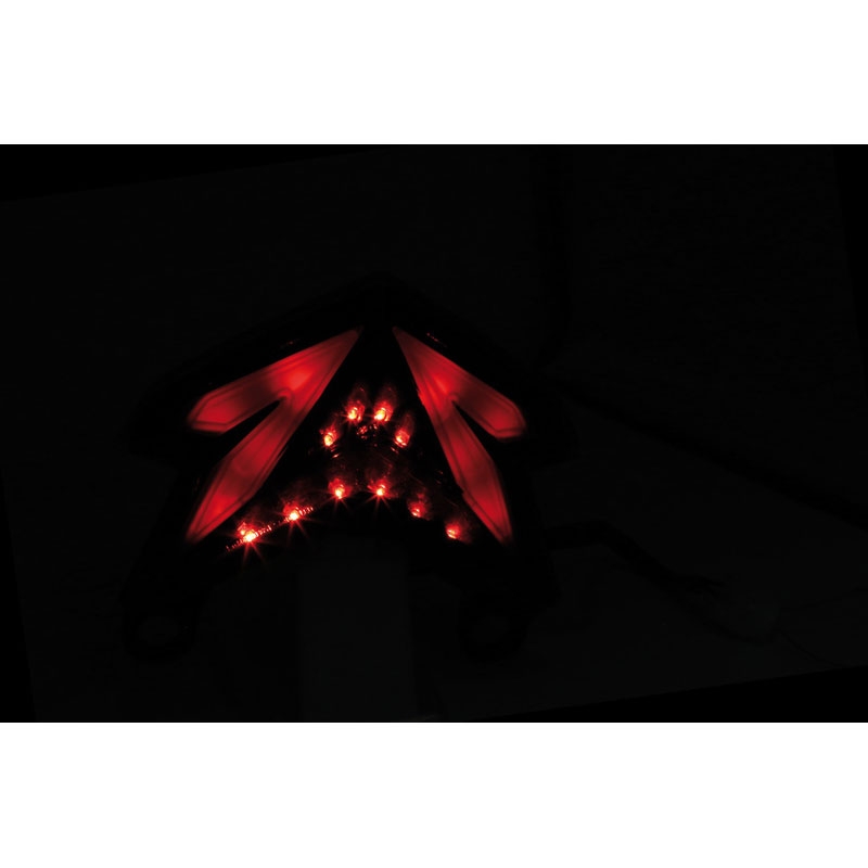 Zadní LED světlo Highsider Smart pro motorky Kawasaki Ninja Zx-6 R, Z 800