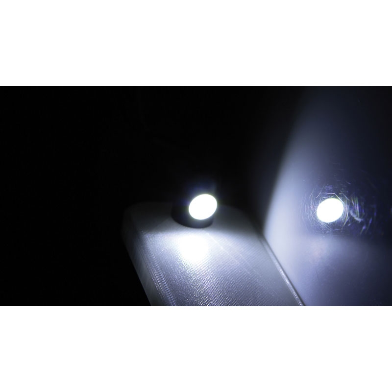 LED osvětlení SPZ Highsider Smart černé