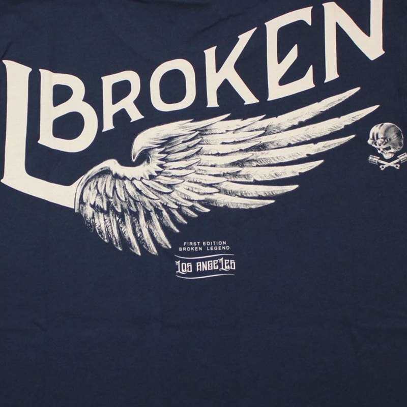 Tričko Yakuza Premium Broken Legend - Finisher tmavě modré