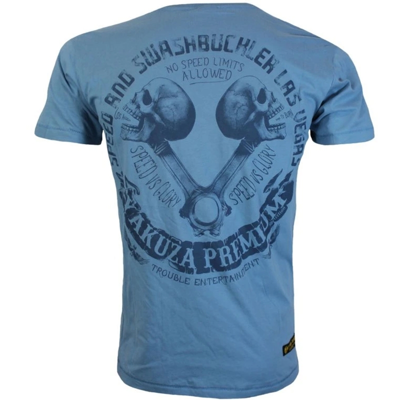 Tričko Yakuza Premium Swashbuckler modré