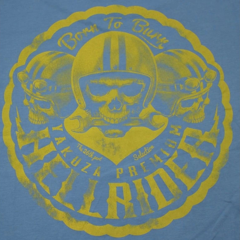 Tričko Yakuza Premium Swashbuckler modré