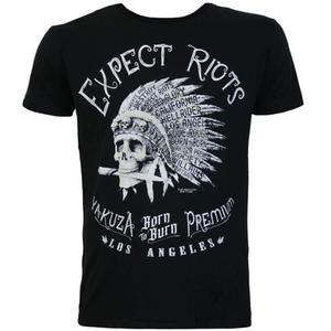 Tričko Yakuza Premium Expect Riots - Los Angeles černé