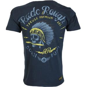 Tričko Yakuza Premium Rude and Rough - Los Angeles tmavě modré