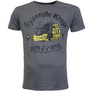 Tričko Yakuza Premium Dynamite Kings šedé