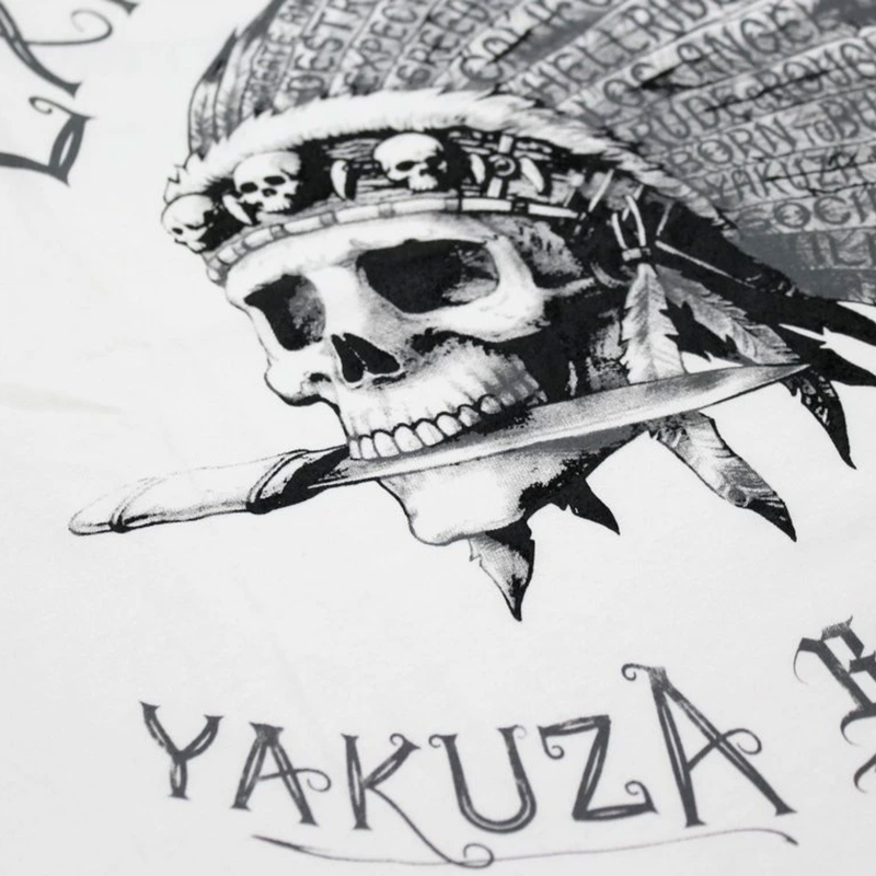 Tričko Yakuza Premium Expect Riots - Los Angeles bílé