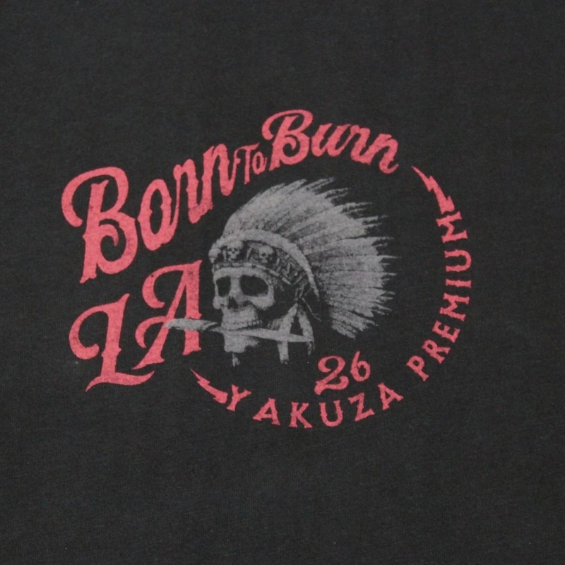 Tričko Yakuza Premium Rude and Rough - Los Angeles černé