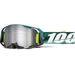 Motokrosové brýle 100% ARmatic Polarity se stříbrným plexi