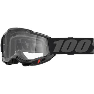 Dětské motokrosové brýle 100% Accuri 2 Junior černé s čirým plexi