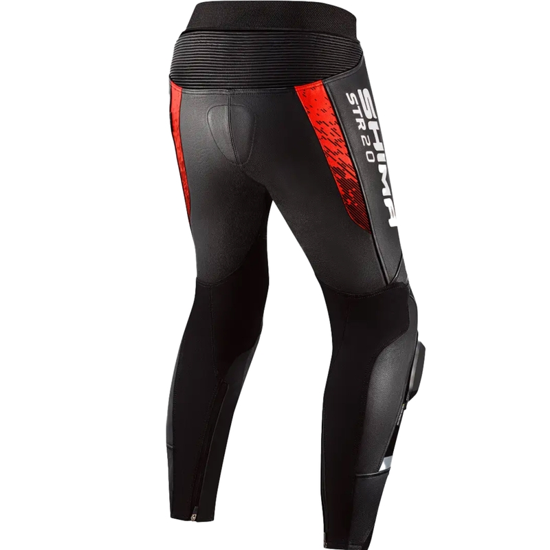 Kalhoty na motorku Shima STR 2.0 fluo červené