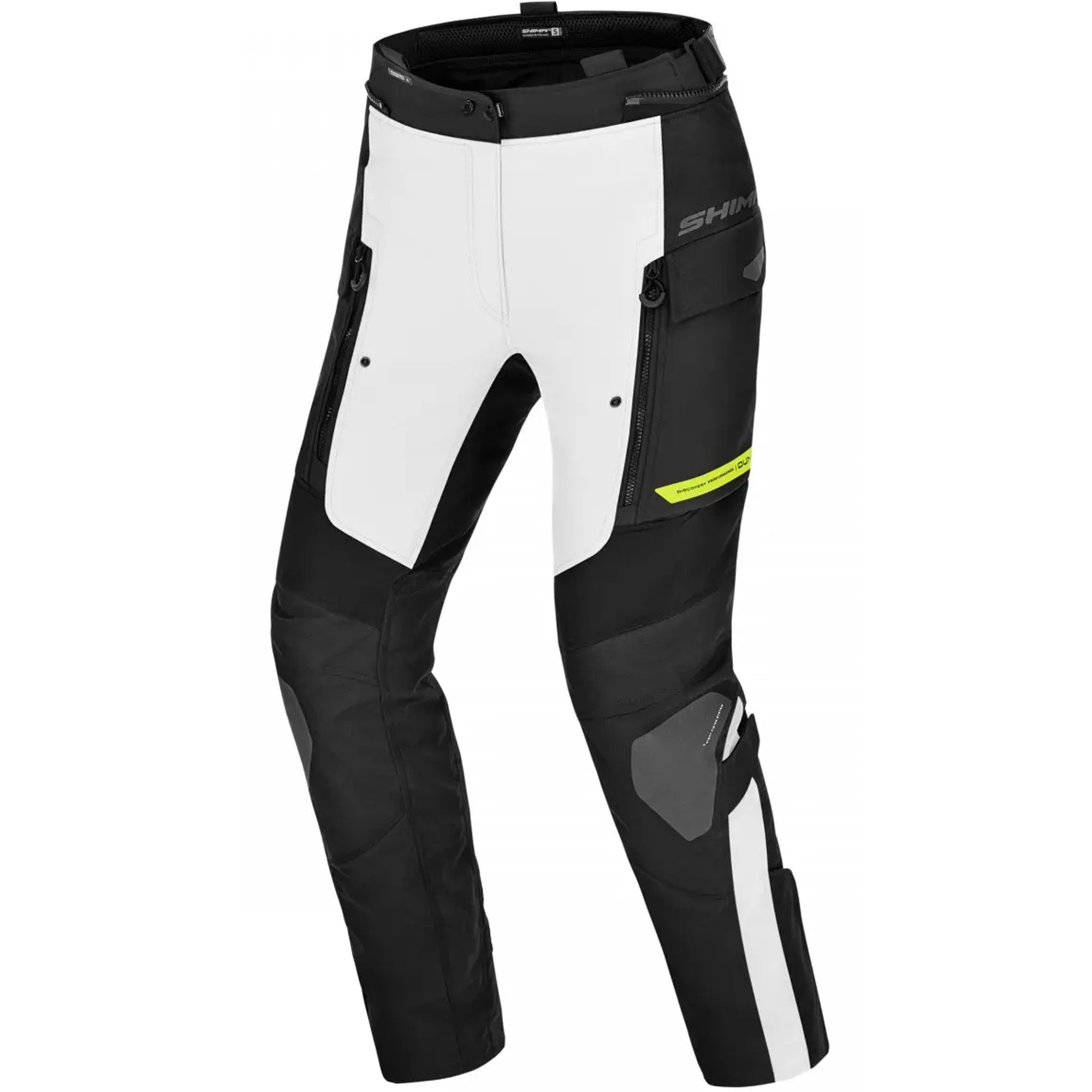 Dámské kalhoty na motorku Shima Dune fluo žluté Velikost: XS