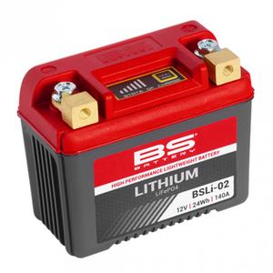 Lithiová motocyklová baterie BS-BATTERY BSLI-02 MAX