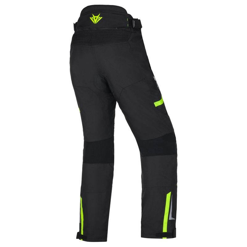 Dámské zkrácené kalhoty na motorku RSA EXO 2 černo-fluo žluté