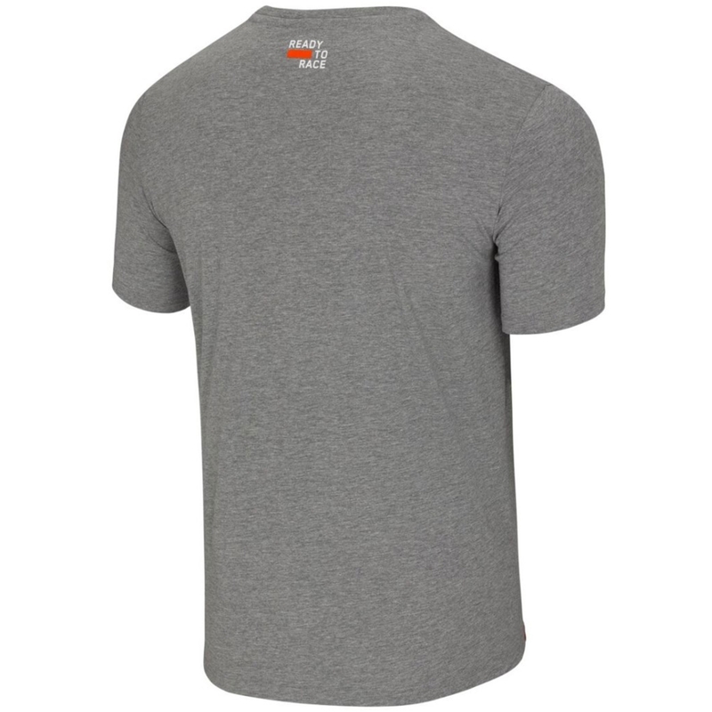 Tričko KTM Pure Tee tmavě šedé melange