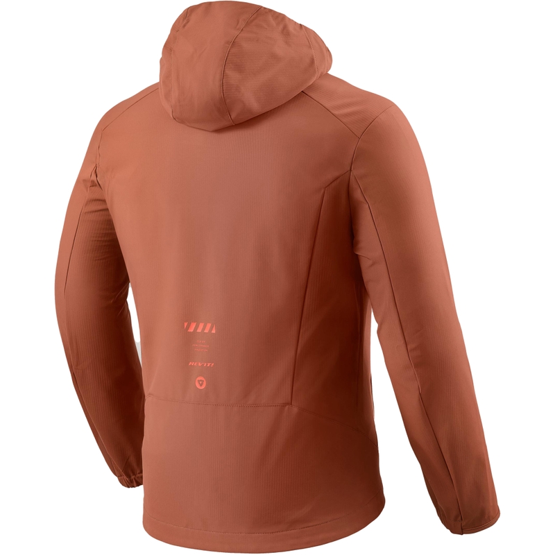 Softshellová bunda Revit Jerry burgundy červená