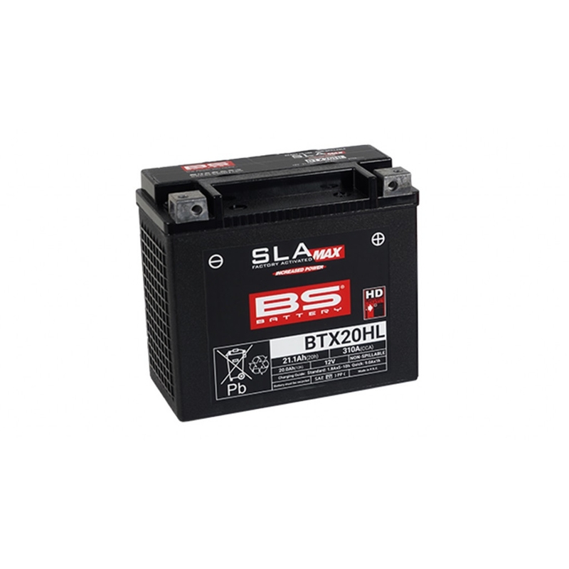 Továrně aktivovaná motocyklová baterie BS-BATTERY SLA MAX