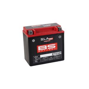 Továrně aktivovaná motocyklová baterie BS-BATTERY BTX14H (FA) (YTX14H (FA)) SLA MAX