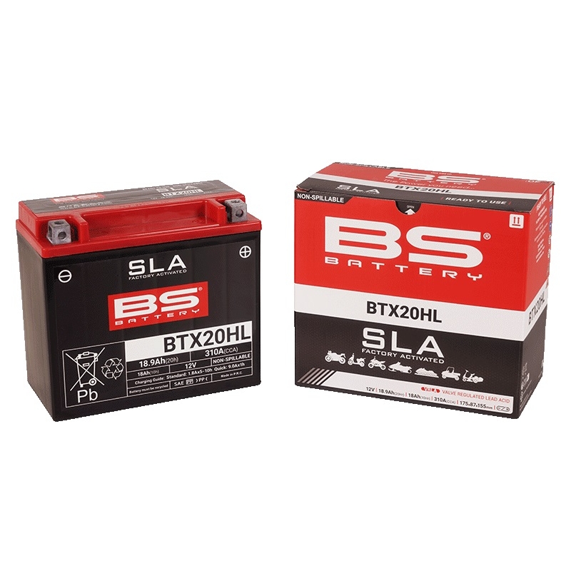 Továrně aktivovaná motocyklová baterie BS-BATTERY